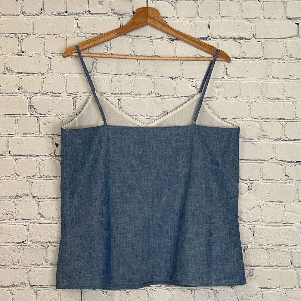 J.Crew Factory Chambray Cami - Picture 7 of 8